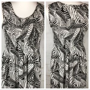 Croft & Barrow Black and White Dress